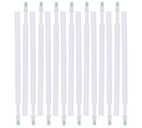 Gatuida 100pcs Universal Black Gel Pen Refills, Lightweight Plastic | No Leak Design, Non Scratch Ink Flow, Teens and Teachers, Classroom Art Practice and Sketch Paper