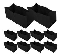 Gatuida 10pcs Backpack Waterproof Liner Bag, Tear Resistant CPE Insert | 56-75L Ultralight Roll Top Dry Sack, Reusable Rain Barrier For Canoe Portage, Hiking & Camping