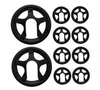 Gatuida 10pcs Bicycle Chainring Protector Lightweight Chain Wheel Crankset Cover for Mountain Road Bikes Efficient Mud Gravel Protection Compatible with Various Models