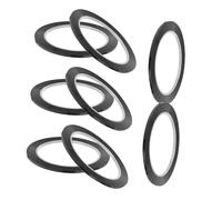 Gatuida 10PCS Black Self-adhesive Graphic Tape for Whiteboards and Dry Erase Boards Strong Adhesive Marking Tape for Grid Lines Charts Craft Art Easy Removal
