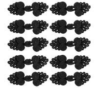 Gatuida 10Pcs Chinese Cheongsam Buttons Knot Fasteners for DIY Clothing, Han Suit and Special Occasion Accessories