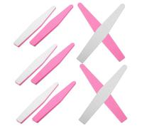 Gatuida 10pcs Dual-Sided Sponge Nail Files Nail File for Manicure and Pedicure for Home and Salon Use