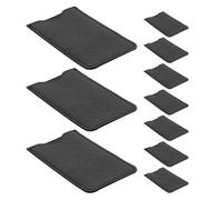 Gatuida 10pcs Eyelash Tool Storage Case in Pu Leather for Makeup Tweezers Combs and Brushes for Lash Extension Tweezers Pouch and Travel Organization Keep Your Tools Safe This Storage Bag