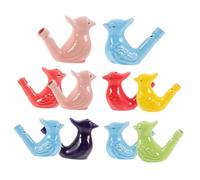Gatuida 10pcs Funny Bird Whistle Toys for Boys and Girls Ceramic Whistles Musical Crib Toy Educational for Toddlers
