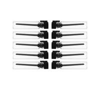 Gatuida 10pcs Glass Perfume Sample Bottles for Travel Essential Oil Sampler Vials Small Empty Fragrance Containers Portable Aromatherapy Mini Bottles for Women