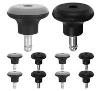 Gatuida 10pcs Heavy Duty Caster Wheels for Office Chair Replacement Parts with Insert Design Fits 25mm Stem Plastic and Metal Construction Smooth Surface for Quiet Office Settings