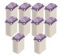 Gatuida 10pcs Micro Fuse Kit Square Low Profile Truck Fuses High Sensitivity Automotive Connectors for Reliable Circuit Protection in Cars Suvs and Various Vehicles
