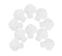 Gatuida 10pcs Miniature Doll Chef Hats Cute Mini Cloth Top Hats for DIY Crafts Dollhouse Decorations Creative Accessories for Unique Doll Projects