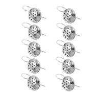 Gatuida 10pcs Netdisk Earring Accessories Metal Earring Bezel Blanks for Jewelry Making Supplies Finding Hooks for Diy Cabochons Setting Hardware for Jewelry Craft