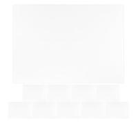 Gatuida 10pcs Plastic Writing Board A3 Clear Mat Adaptive School Supplies