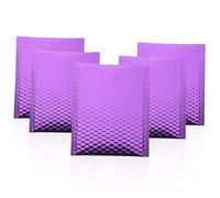 Gatuida 10pcs Purple Padded Bubble Mailers Multi Functional Envelopes for Shipping Self Adhesive Seal Protection for Cosmetics Jewelry and Mobile Cases