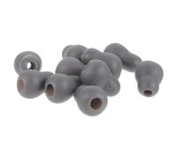 Gatuida 10pcs Replacement Earplugs Earbuds Soft Grey Stethoscope Earpieces Universal Small Size Medical Supplies for Healthcare Professionals