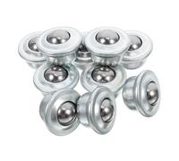Gatuida 10pcs Roller Ball Transfer Bearings for Furniture Moving Precision Machined Swivel Casters for Conveyor Stamping and Transmission Applications