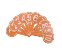 Gatuida 10PCS Score Paddles Handheld Voting Boards for Sports Events Cheerleading Performance Order Management High Visibility Lightweight Design Multipurpose Team Scoreboards