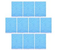 Gatuida 10pcs Self-Adhesive Water Ripple Stickers Glossy Blue Vinyl Water Pattern Sheets for Diorama Lake River and Miniature Pond Scene Decoration Architectural Surface Craft