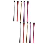 Gatuida 10pcs Slim Waistline Stylus Pen for Touch Screen Tablets Writing Pen Capacitive Stylus for Drawing and Emailing Random Color
