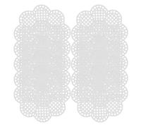 Gatuida 10pcs Small Plastic Mesh Sheets for Cross Stitch Sewing, Portable DIY Crafting Quilting Mesh Sheets Suitable for Embroidery and Needlepoint Projects