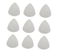 Gatuida 10Pcs Stainless Steel Guitar Picks Portable Acoustic Electric Bass Ukulele Finger Bass Pick Flexible Music Accessories