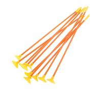 Gatuida 10pcs Suction Cup Replacement Arrows for Archery Durable Plastic Arrows with Standing Target for Target Practice and