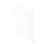 Gatuida 10Pcs Transparent Plastic Coral Feeders with Scale Fish Feeding Tubes for Aquariums Zoos and Fish Breeding Grounds Accurate Volume Measurement Material