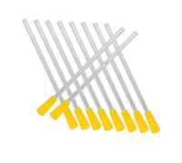 Gatuida 10pcs Triangle Iron Mallets Set for Dinner Bell Percussion - Metal Rhythm Beaters with Sturdy Iron Rods, School Music Instrument Accessories for Classroom and Outdoor Use