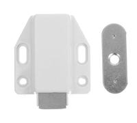 Gatuida 10pcs White Magnetic Cabinet Door Latch Push-to-Open Catch Set for Kitchen Cupboard Closures Magnetic Locks for Cabinets Protective Door Closer Hardware