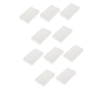 Gatuida 10pcs White Melamine Heavy Duty Cleaning Block Sponge for Kitchen Dish Cleaner Practical Features and Leave No Stains, Multi-Purpose Use for Dish Washing and Household Cleaning