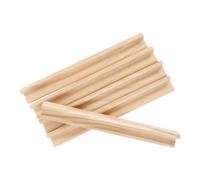 Gatuida 10PCS Wooden Letters Display Stand Eco Friendly Alphabet Bracket DIY Wood Crafts Decor for Learning and Spelling Educational Holder