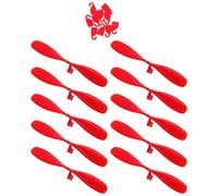 Gatuida 10Sets Model Airplane Propeller Kit Lightweight Aircraft Accessories for DIY Projects Easy to Assemble for Stem Education and Beginners Durable and Versatile for Model Aircraft