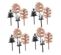 Gatuida 116pcs Mini Model Trees for Diorama Supplies Realistic Micro Landscape Plants with Authentic Detailing Portable and Space-saving DIY Scenery Accessories for Sand Table Fairy Garden
