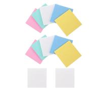 Gatuida 12 Packs Sticky Memo Cube, Colorful Note Stickers Notepad 3x3'' | Mini Notepads With 50 Sheets Per Notepad Pocket Memo Pads for Taking Notes and Reminders