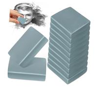 Gatuida 12 Pcs Kneadable Erasers for Drawing and Sketching Soft Moldable Art Erasers with Strong Adhesion Comfortable Grip Smudge Clean Erasing for Artists and Students