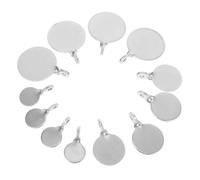 Gatuida 12-Piece Stainless Steel Shooting Training Targets Set, Manganese Steel Practice Targets with 2cm, 3cm, 4cm Sizes, Lightweight Hanging Steel Targets for Precision Shooting and Archery Practice