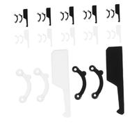 Gatuida 12 Sets Adjustable Silicone Nose Shaper Clip for Bridge Correction and Lifting Lightweight Reusable Invisible Nose Job Lifter Inserts for Men Women Portable Beauty Tool