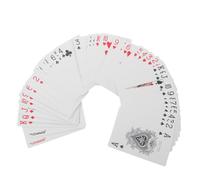 Gatuida 12 Sets Plastic Waterproof Playing Card, Narrow Poker Deck | Elongated Long Poker Game Cards for Guan Dan, Handling More Cards Comfortably, for Company Tournament,