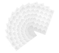 Gatuida 12 Sheets Photo Corner Stickers Corner Picture Stickers Photo Album Refill Scrapbook for Scrapbook Album Scrapbooking Page Scrap Book White Paper