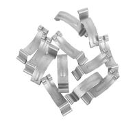 Gatuida 12pcs Air Filter Box Clip Metal Spring Clamp for Car Models Quick Release Design for Easy Installation Durable Steel Construction Secure Fit for Maintenance Efficiency
