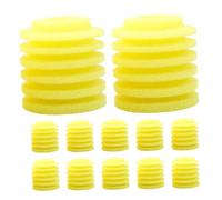 Gatuida 12pcs Aquarium Filter Sponge Pads for Fish Tank Internal Filter Media Fine Pore Replacement Core Efficient Water Polishing for Home and Office Aquariums
