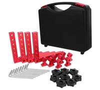 Gatuida 12pcs Corner Clamping Squares 90 Degree Aluminum Alloy Woodworking Right Angle Clamp Precision Ruler Carpenter Tool