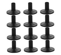 Gatuida 12pcs Cymbal Sleeves Set High Density Plastic Drum Kit Accessories for Noise Reduction Wear Prevention Easy Installation for Enhanced Performance