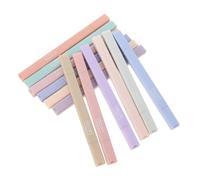 Gatuida 12pcs Double-ended Light Color Highlighters for Notes and Office Use Bright Mark Pens with Body Compact Lightweight Design for School and Work