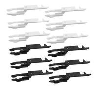 Gatuida 12pcs Emergency Firefighting Plastic Break Test Keys for Fire Call Point Switch Reset Easy to Use Emergency Door Release Keys for Fast Fire Alarm Reset in Commercial and