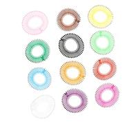 Gatuida 12Pcs Full Tooth Stretch Comb Headbands for Wigs Easy Sew Hair Comb Accessories Multi Color Random for Professional and Personal Use Random Color