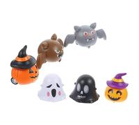 Gatuida 12Pcs Halloween Pull Back Cars Wear Resistant Vehicles for Boys Fun Goodie Bag Fillers Portable Compact Design for Halloween Parties and Trick Treating