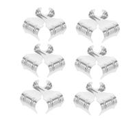 Gatuida 12pcs Heavy Duty S-Shape Picture Rail Hooks for Gallery and Exhibition Use Metal Molding Hooks for Secure Frame Hanging and Wall Display Compatible with Various Picture Rails