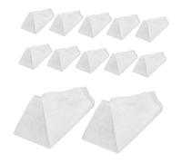 Gatuida 12pcs High-temperature Range Hood Filter Thickened Nonwoven Grease Absorbing Pads Anti-oil Filter Paper for Kitchen Exhaust Cooker Hood Replacement