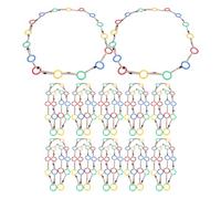 Gatuida 12pcs Kids Walking Ropes with Round Handle - Safety Transition Rope Anti Lost Walking Hand Belt for Preschool Kindergarten Leash