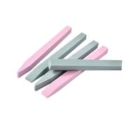 Gatuida 12pcs Manicure Polishing Rods Nail File Portable Creative Nail Tools for Polishing at Home Salon with Fine Grit Surface in Pink and Dark Green