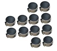 Gatuida 12pcs Metal Gas Stove Knob Replacement Ignition Switch Zinc Alloy Hob Knob for Gas Cooker