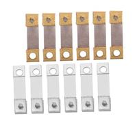 Gatuida 12pcs Pendulum Clock Suspension Springs for Mechanical Floor Clocks Sturdy Iron Material Noise Reduction Suitable for Home and Office Use Silver and Golden Options